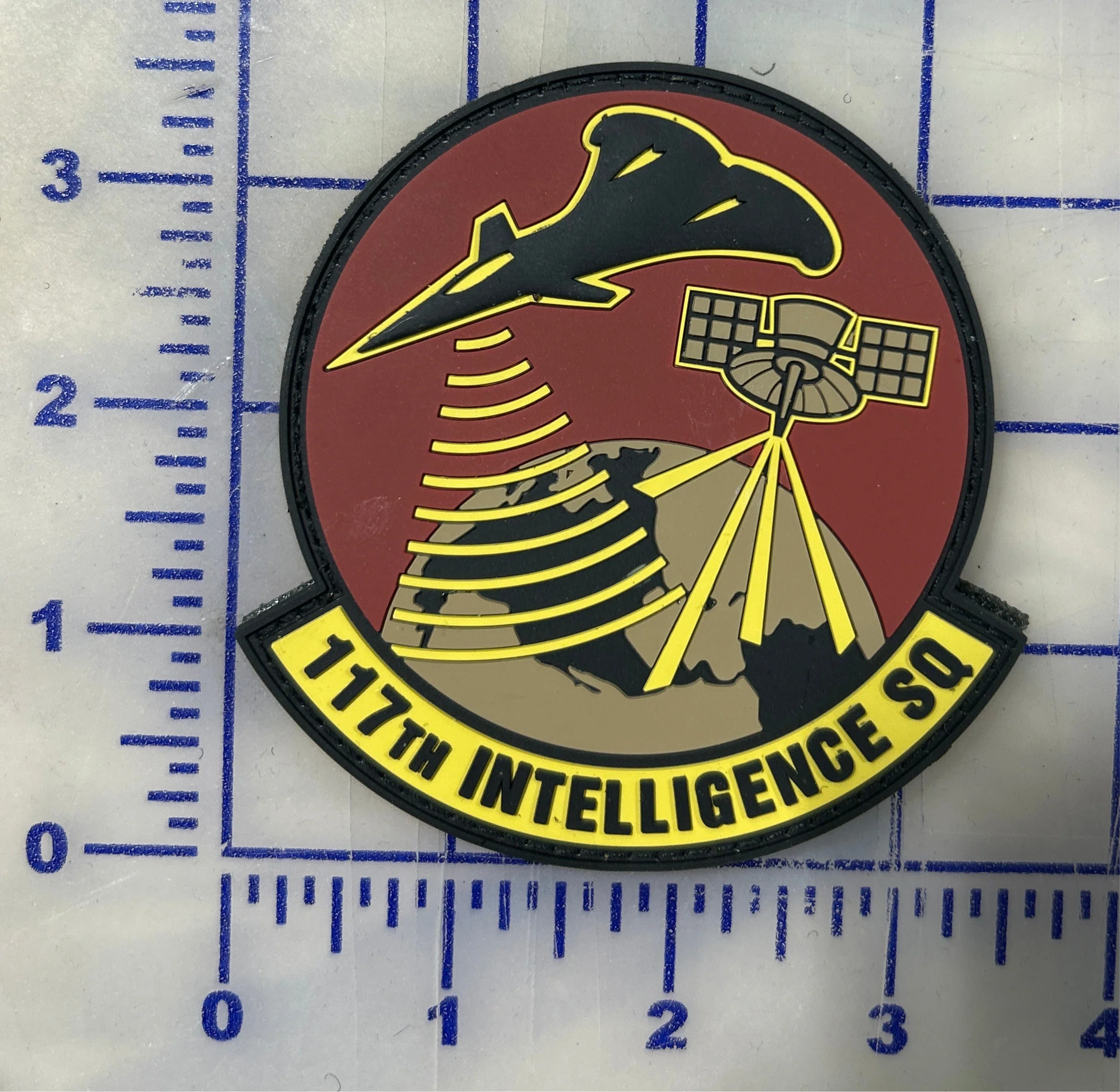 USAF 117th Intelligence Squadron PVC Patches