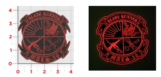 Officially Licensed MALS-36 Bladerunners Patches