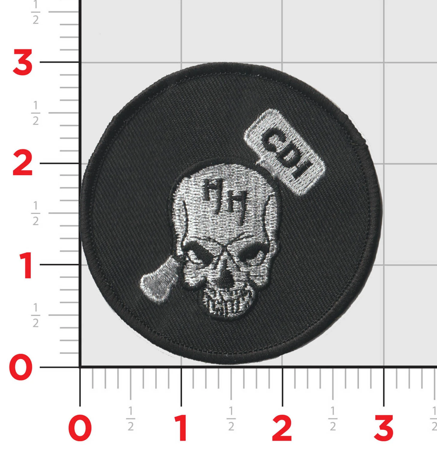 Official HMH-366 Qualification Skull/Hammer Patches
