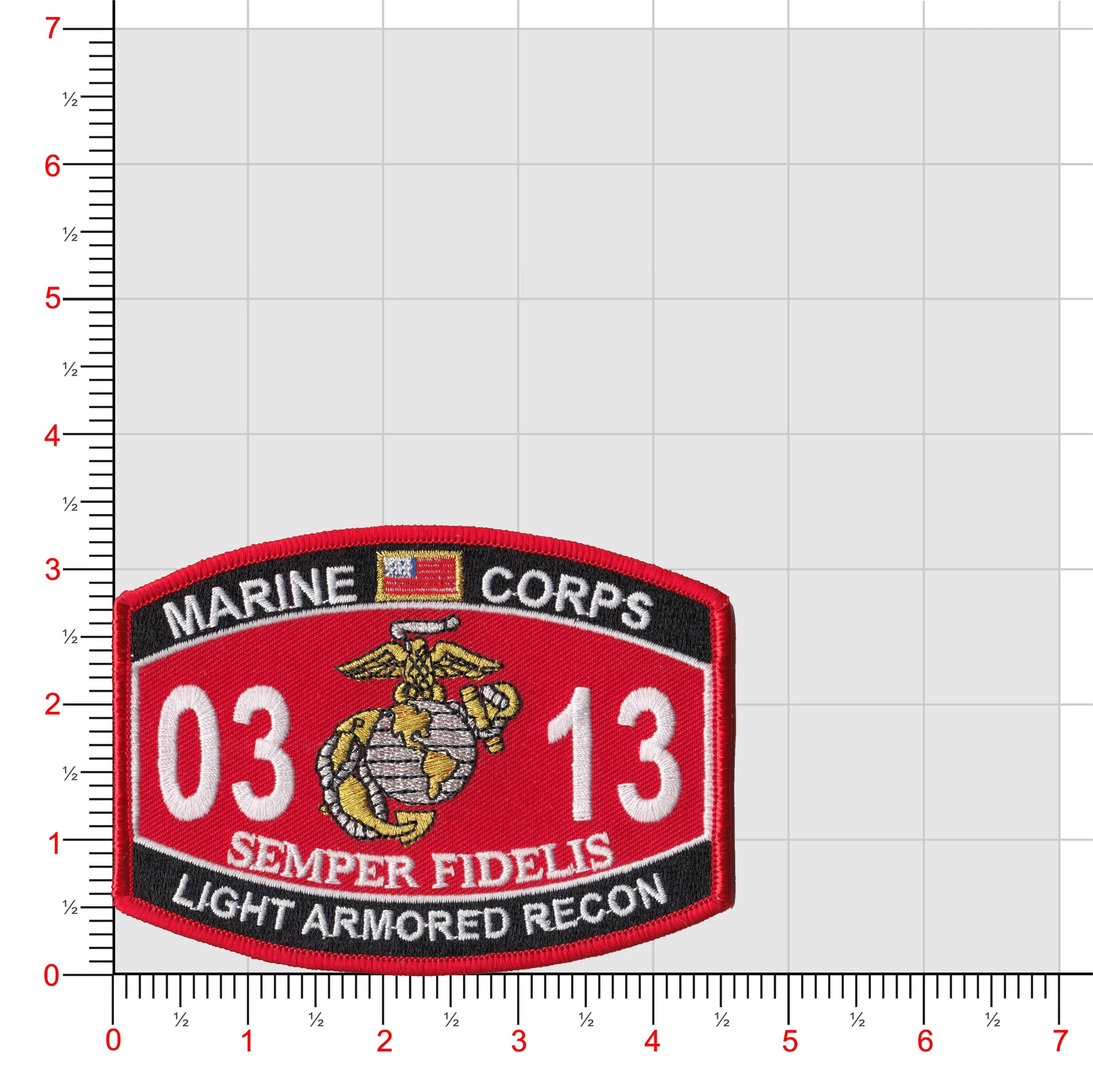 Officially Licensed USMC MOS Patches