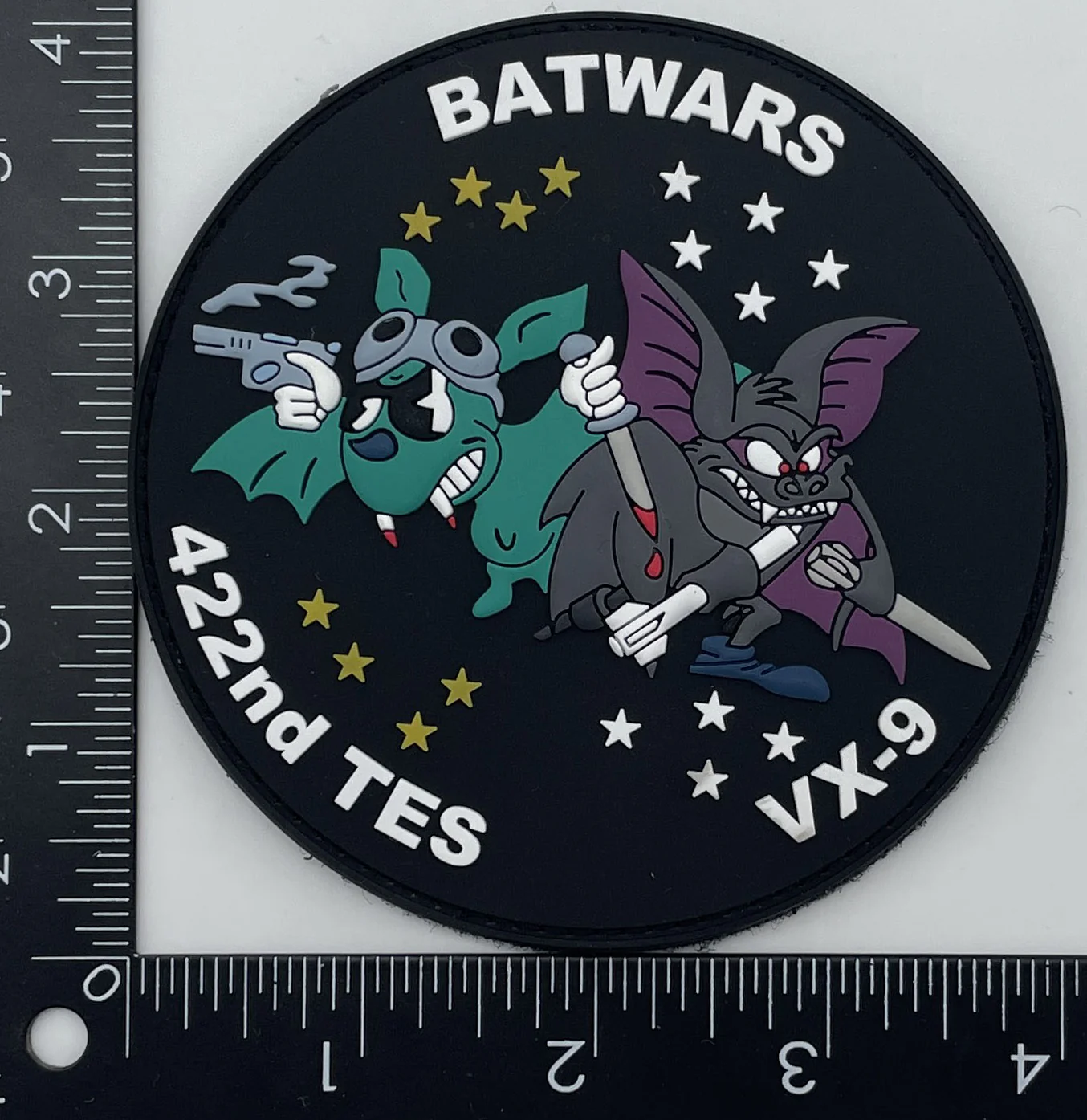 Official VX-9 and 442nd TES Batwars Patches