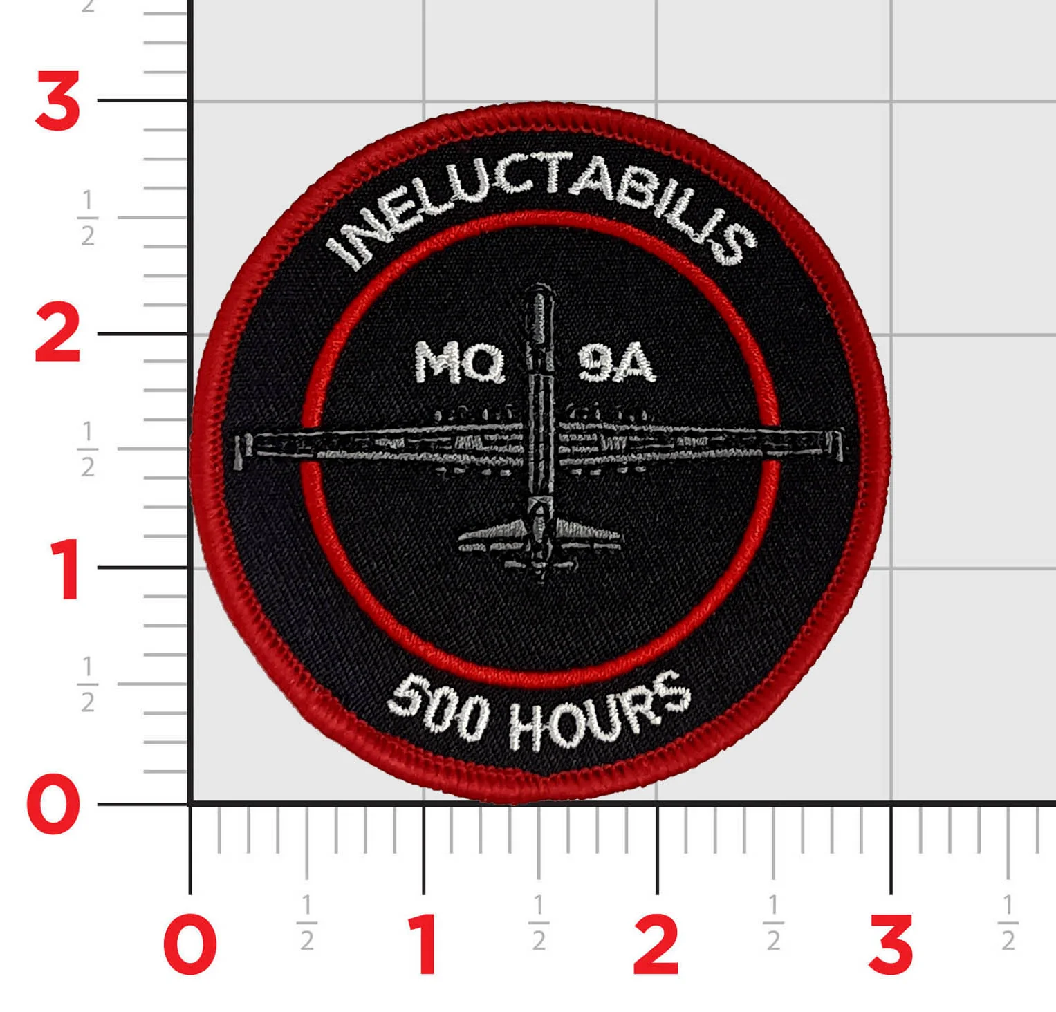 Official VMU-1 Watch Dogs Inelluctabilis MQ-9 Shoulder Patch