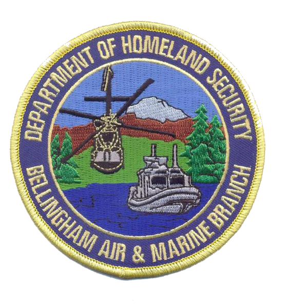 US Custom and Border Protection, Bellingham Air Branch Full Color Patch