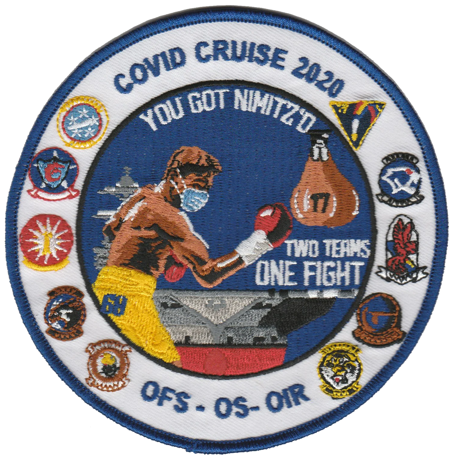 USS Nimitz CVN-68 2020 Cruise Patch