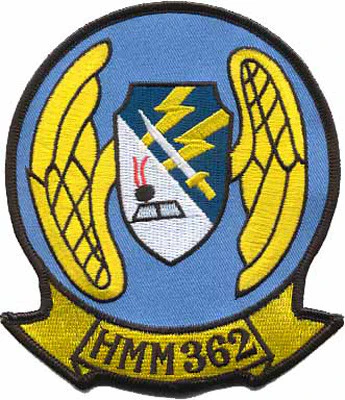 Officially Licensed USMC HMM 362 Patch