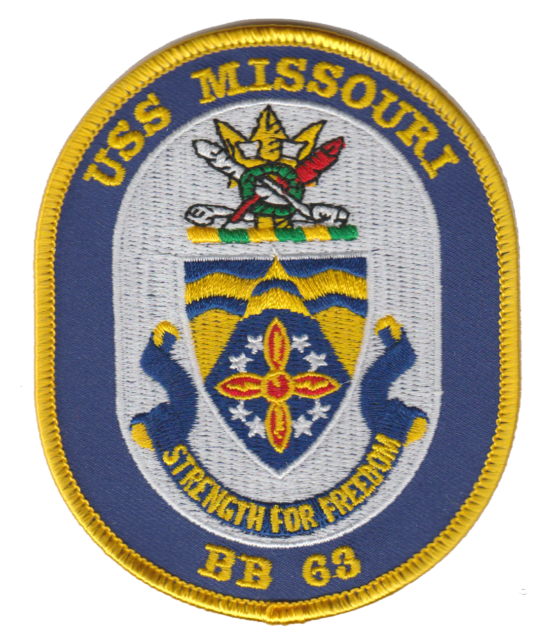 USS Missouri- BB-63 Patch