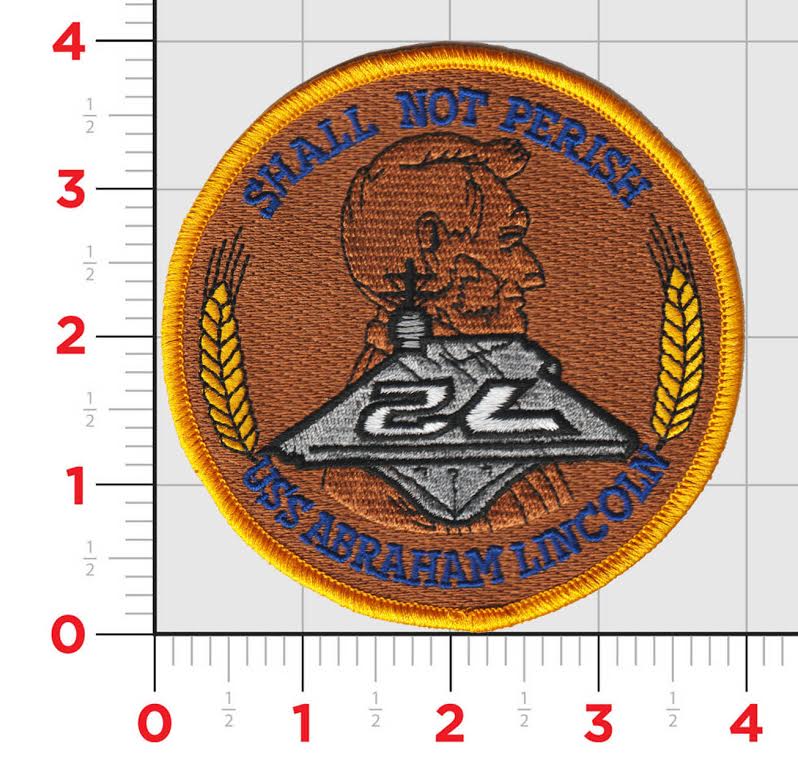 USS Abraham Lincoln CVN-72 Patch