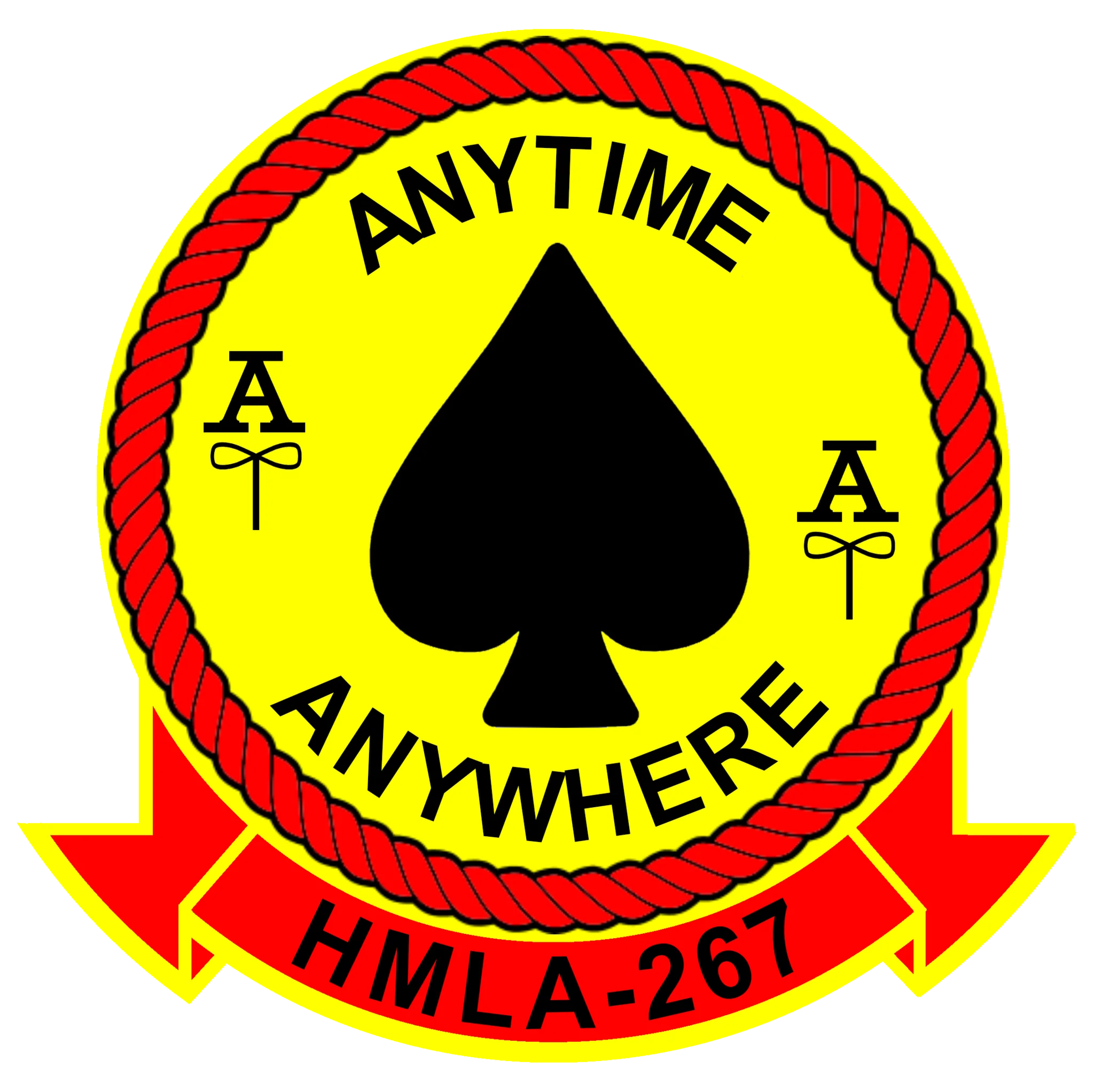 Officially Licensed USMC HMLA-267 Stingers Squadron Sticker