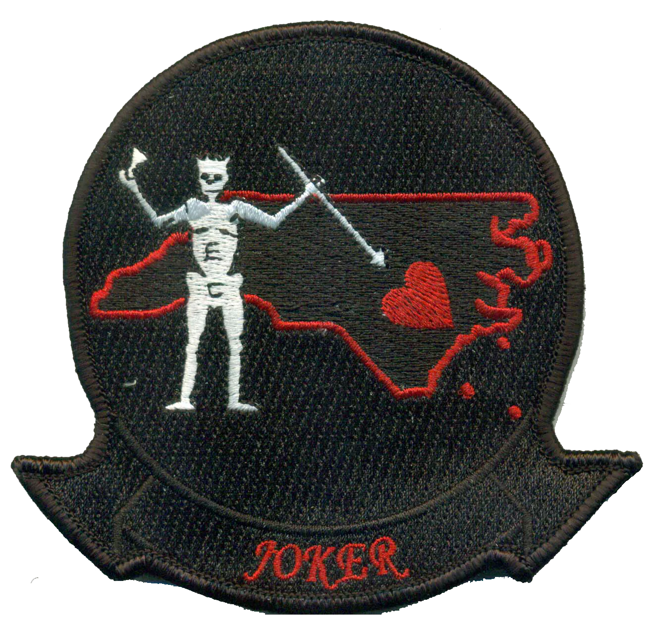 Official HMH-464 Joker Blackout Blackbeard Deployment Patch