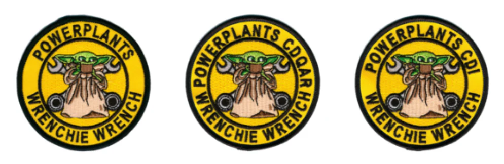 MALS-29 Baby Yoda Wrenchie Wrenchie Qual Patches