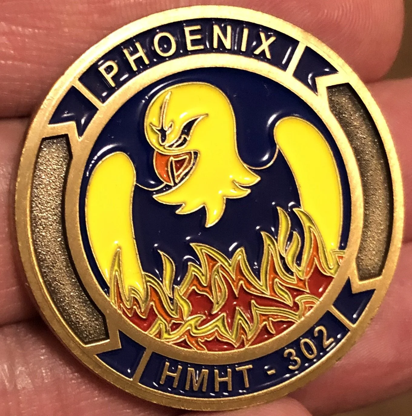 Officially Licensed HMHT-302 Phoenix Legacy Coin
