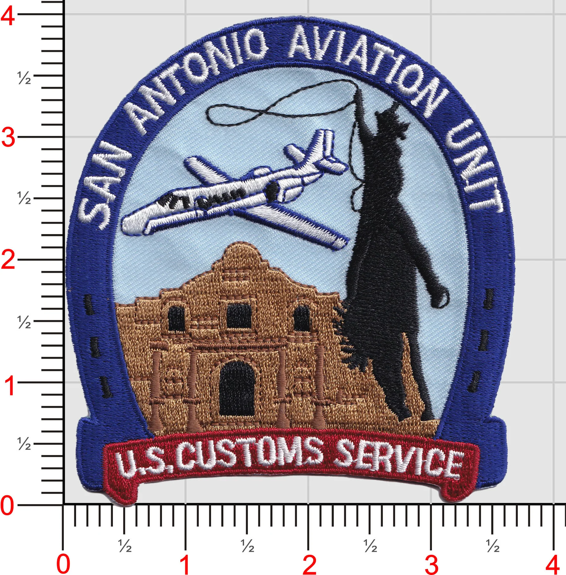 Legacy US Customs, San Antonio Air Unit Patch