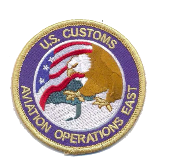 Legacy US Customs Aviation East Patch