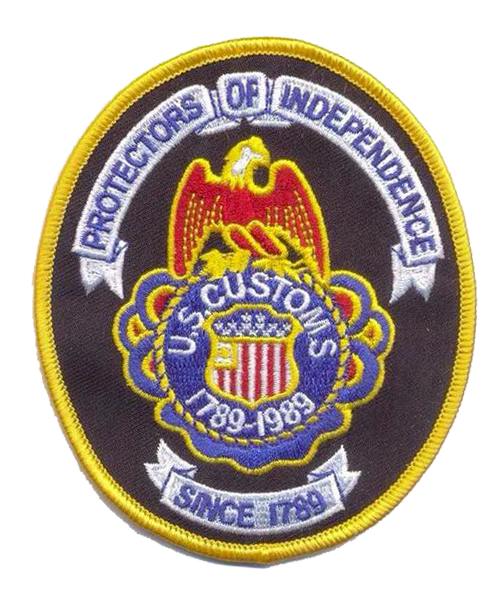 Legacy US Customs 200th Anniversary Patch