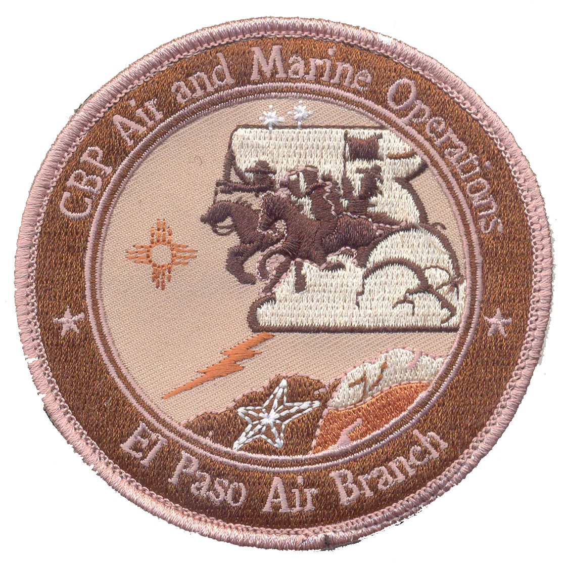 US Customs and Border Protection, El Paso Air Branch- With Hook and Loop