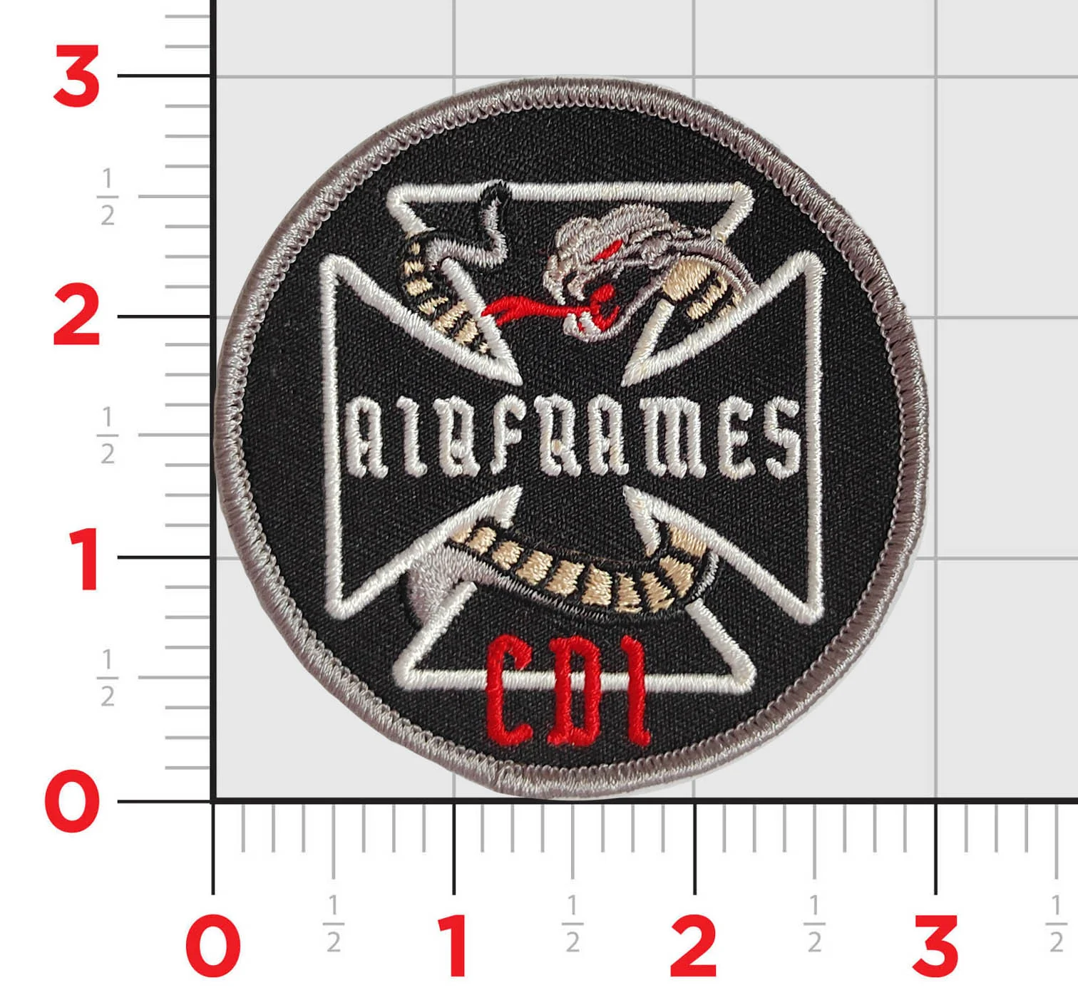 Official HMLA-169 Vipers Airframes Shoulder Patches