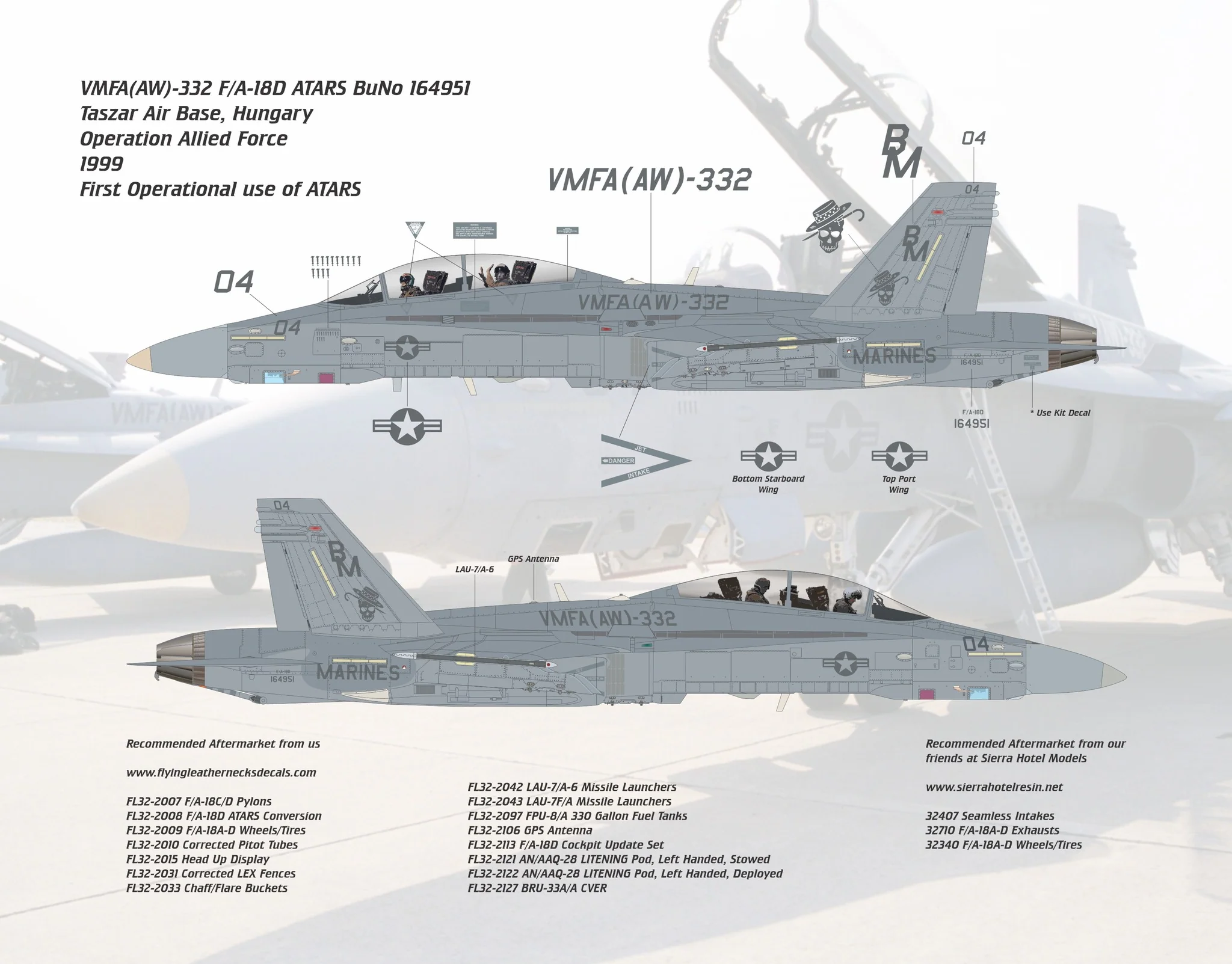1/32 FL32010 F/A-18D ATARS - We See Dead People
