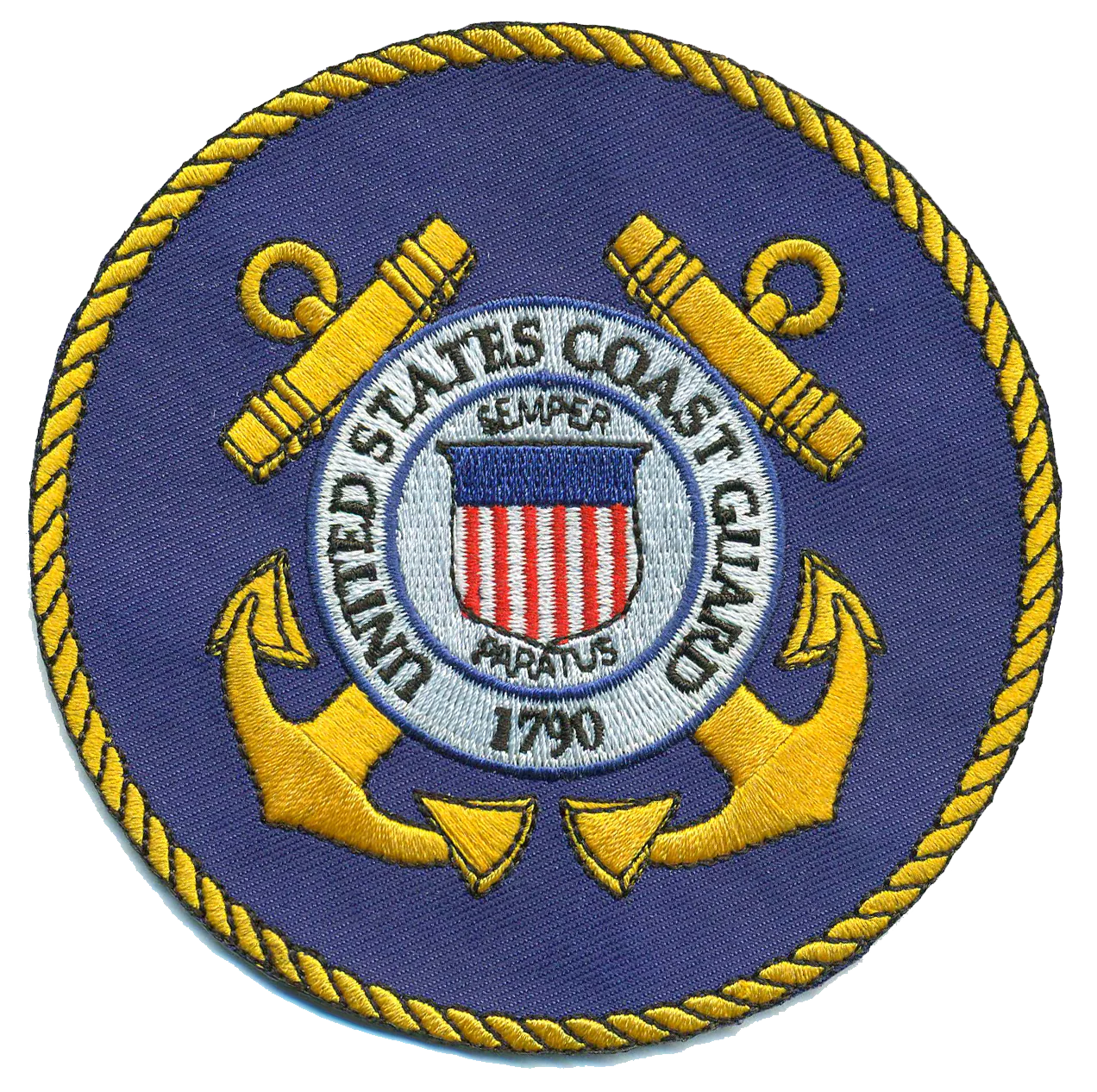 US Coast Guard Blue Patch