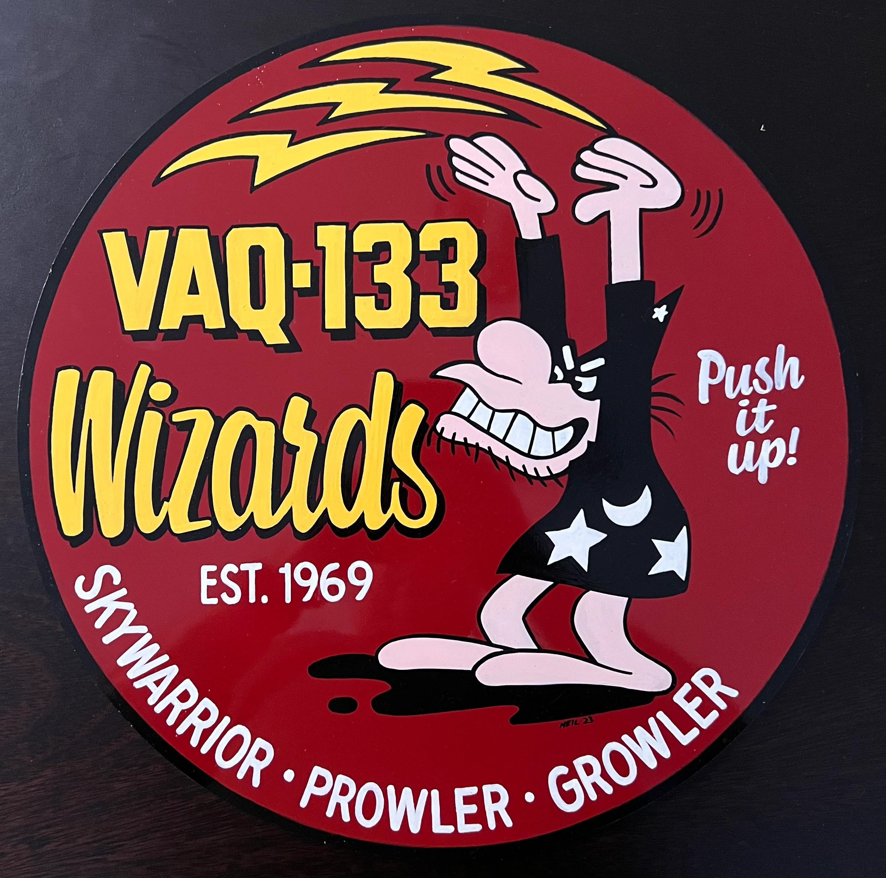 Hand Painted Metal Signs by Phantom Graphics