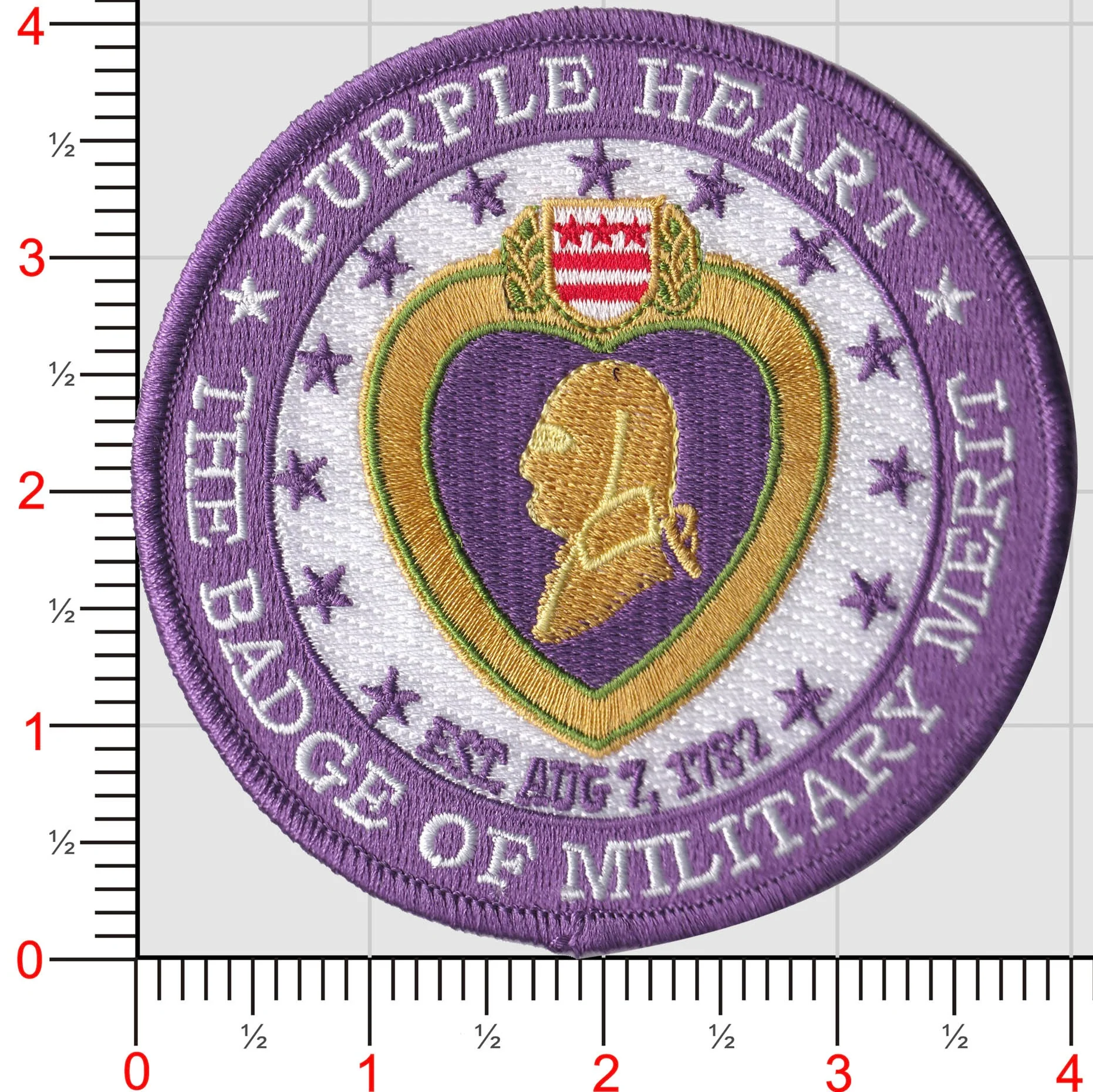 Purple Heart Medal Patch