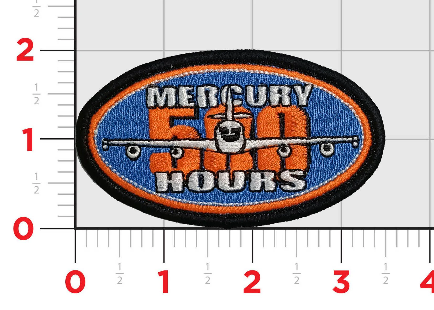 Boeing 707 E-6B Mercury Hours Patches