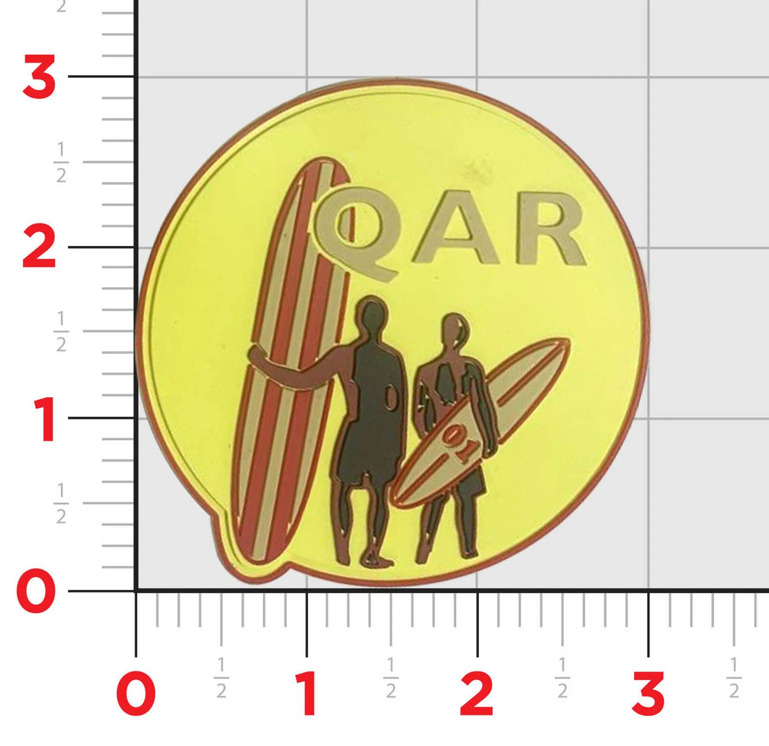 Official VMM-268 PVC Flightline Qual Patches