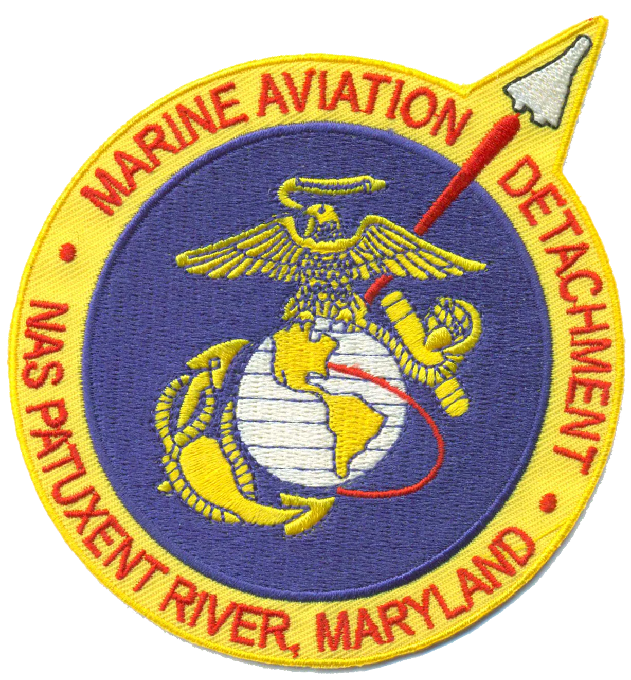 Marine Aviation Detachment- Pax River- No Hook and Loop