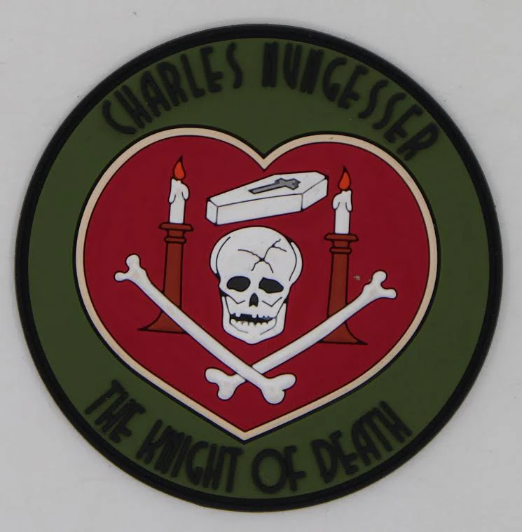 WWI Knight of Death Charles Nungesser, the French Ace Patch