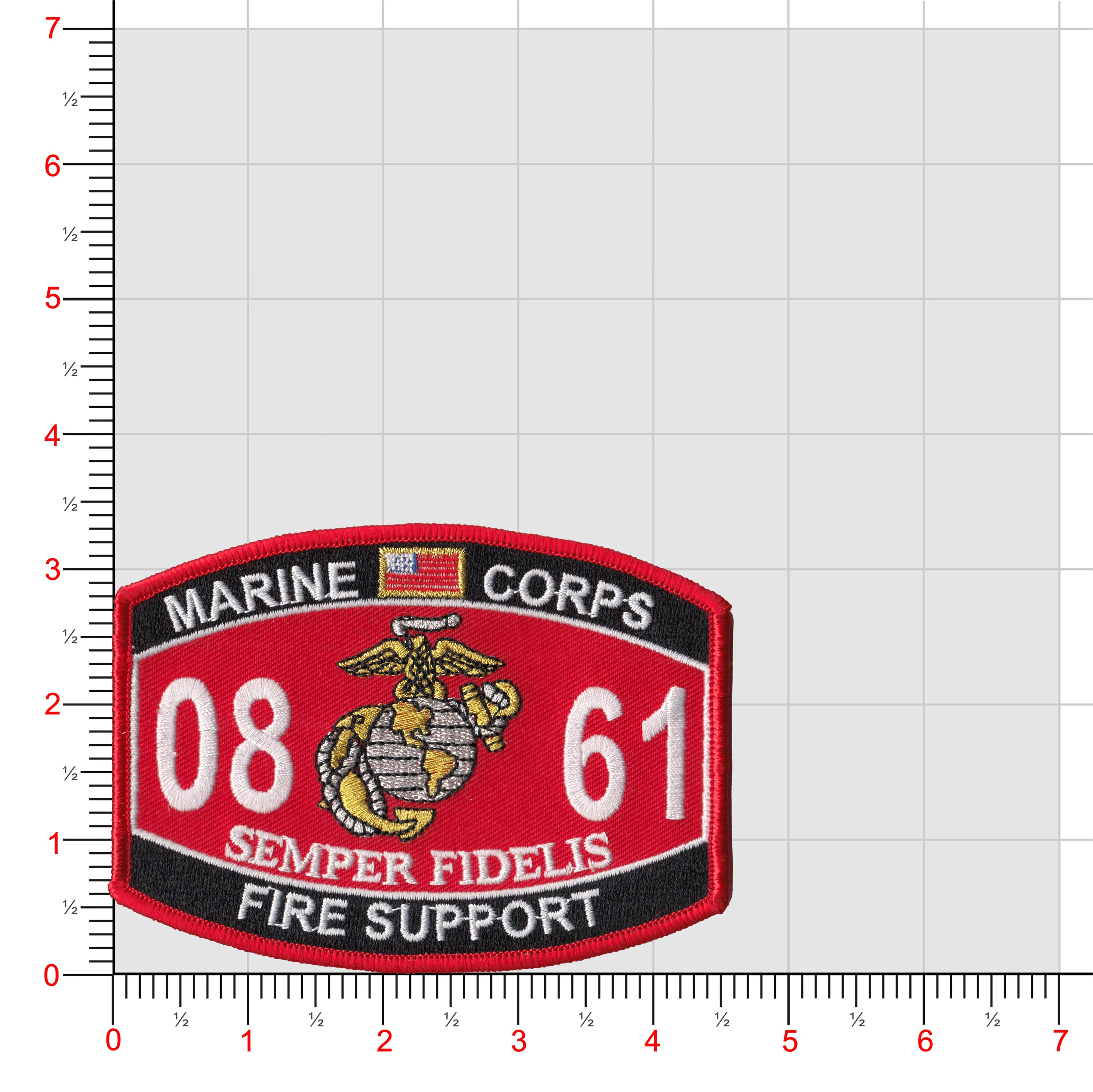Officially Licensed USMC MOS Patches