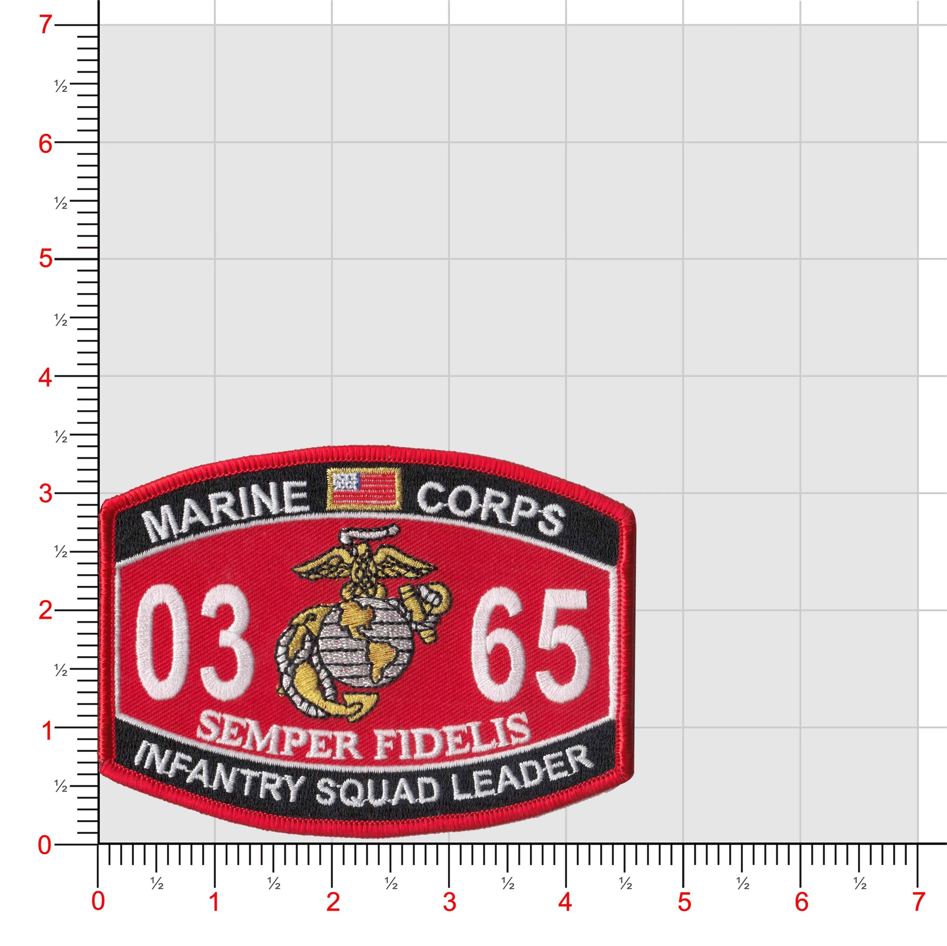 Officially Licensed USMC MOS Patches