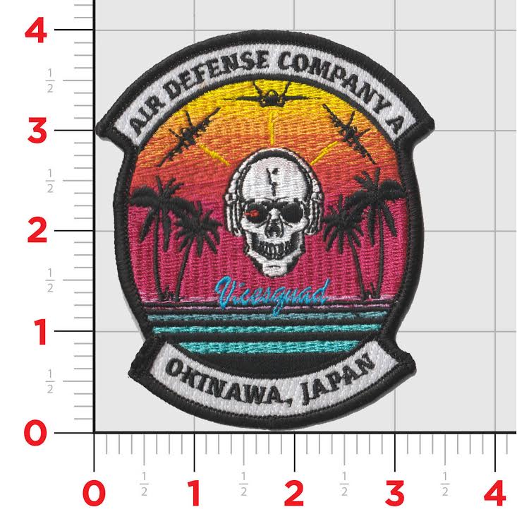 MACS-4 Okinawa Air Defense Company A Vicesquad Patch