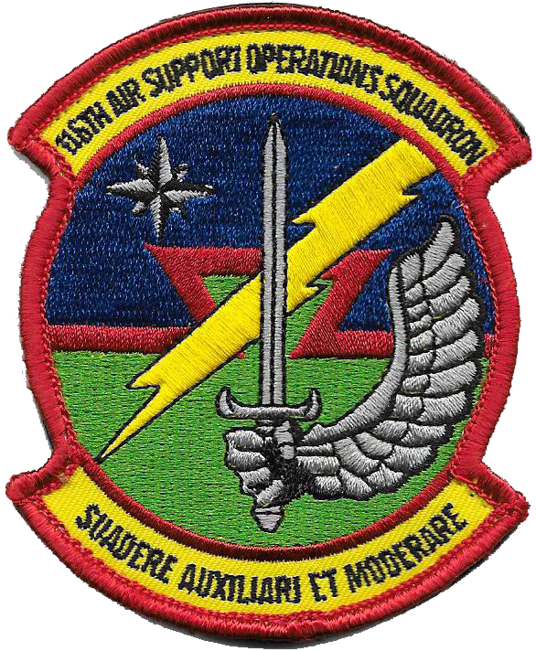 USAF 116th Air Support Operations Squadron Patch