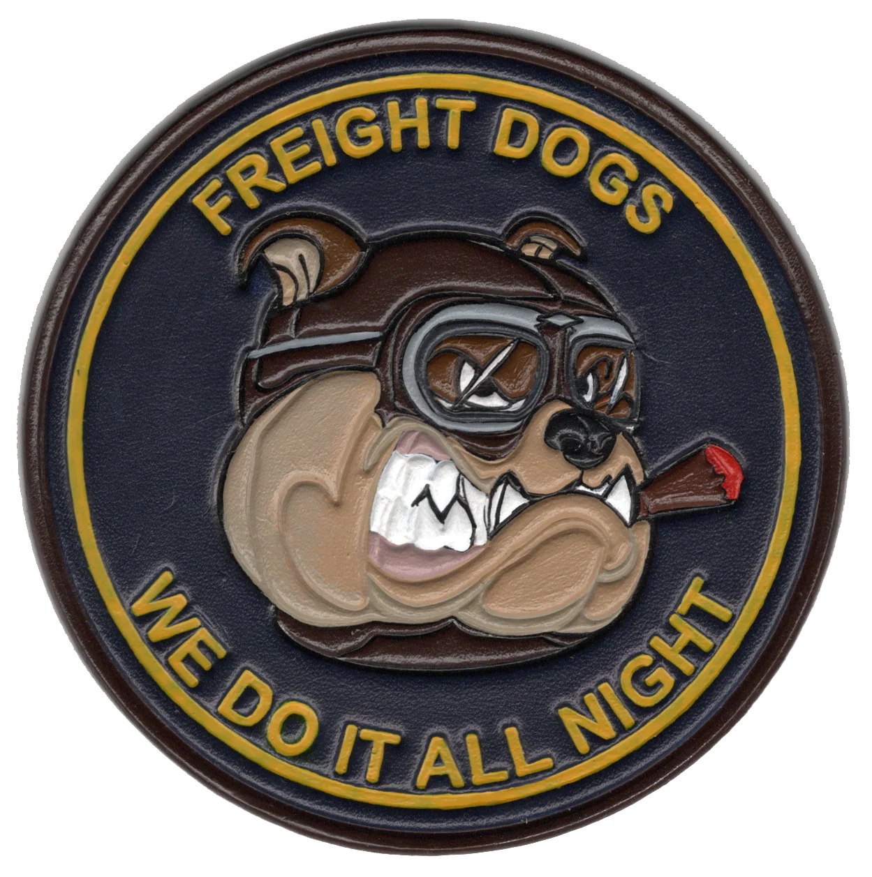 Freight Dogs Leather Patch