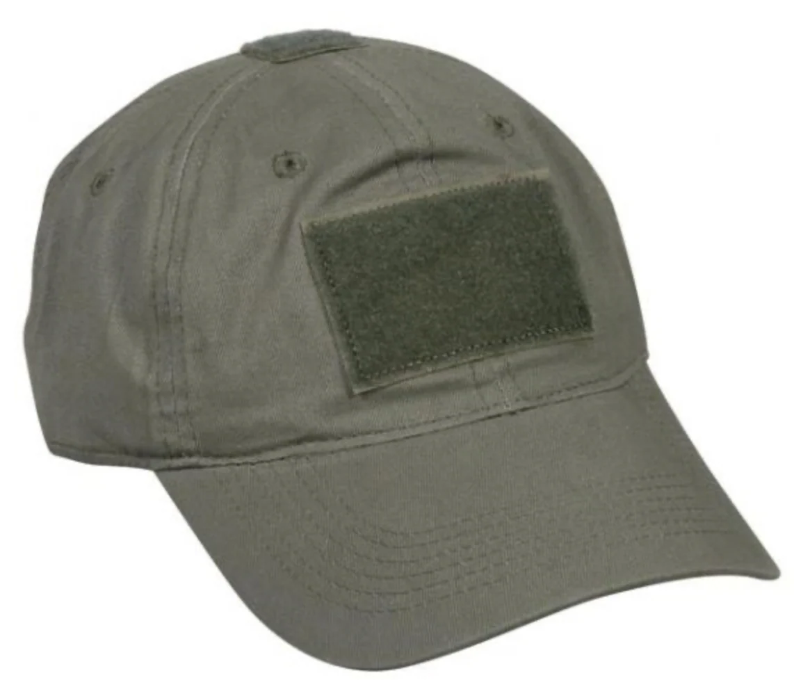 10 Tactical Ball Caps-With Hook & Loop