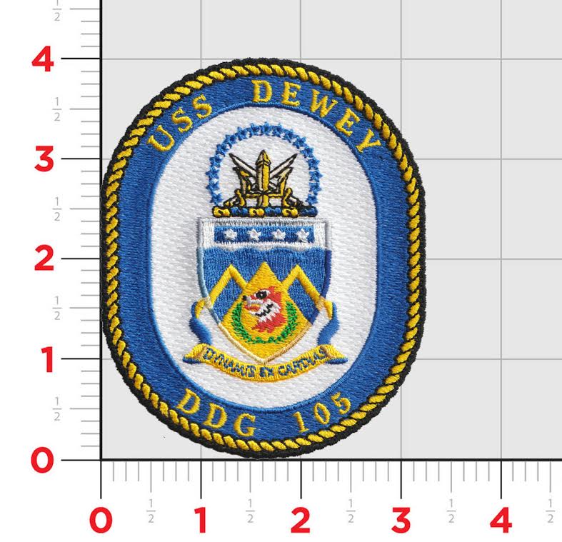 USS Dewey DDG-105 Patch