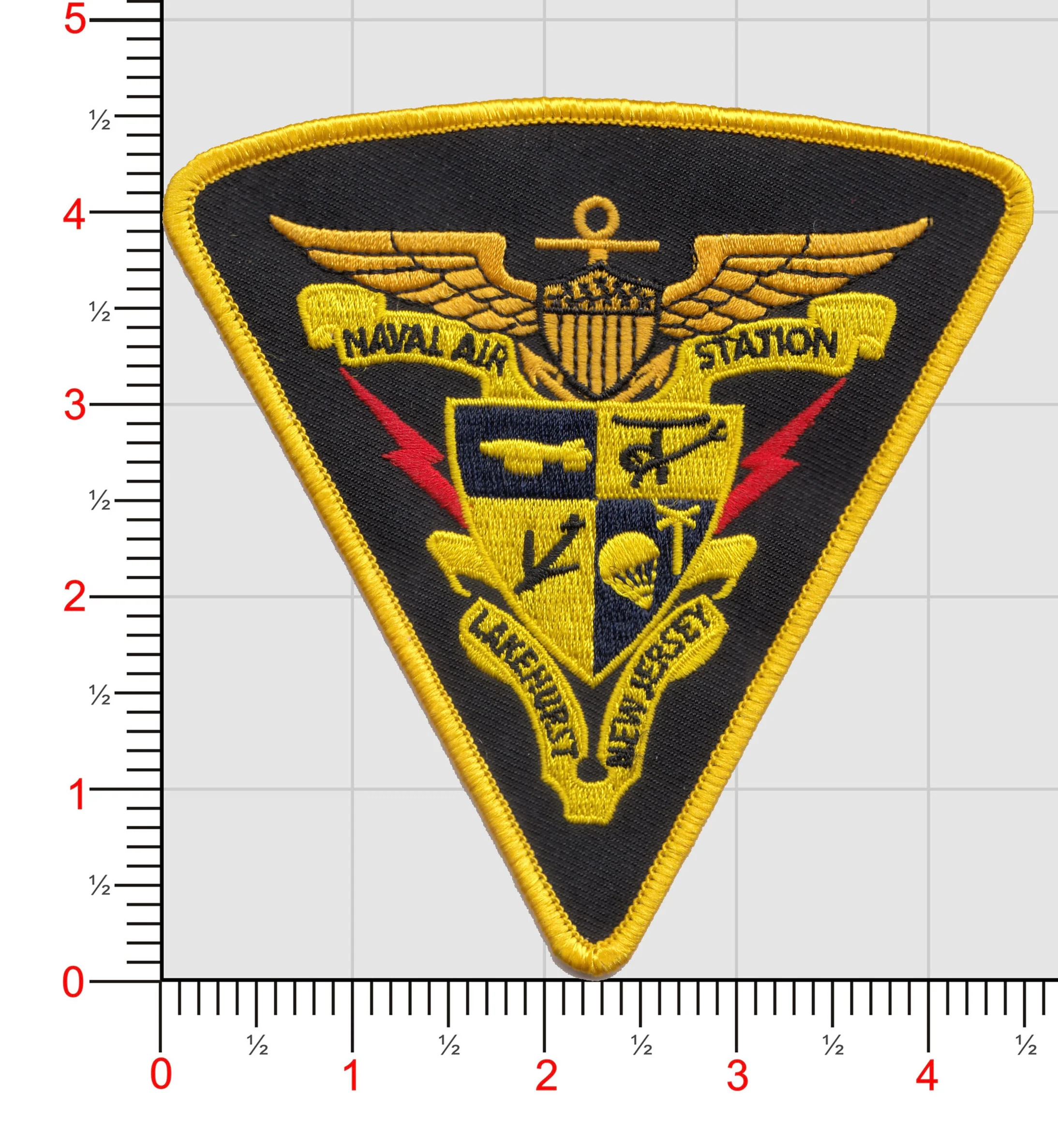 Officially Licensed NAS Lakehurst Patch