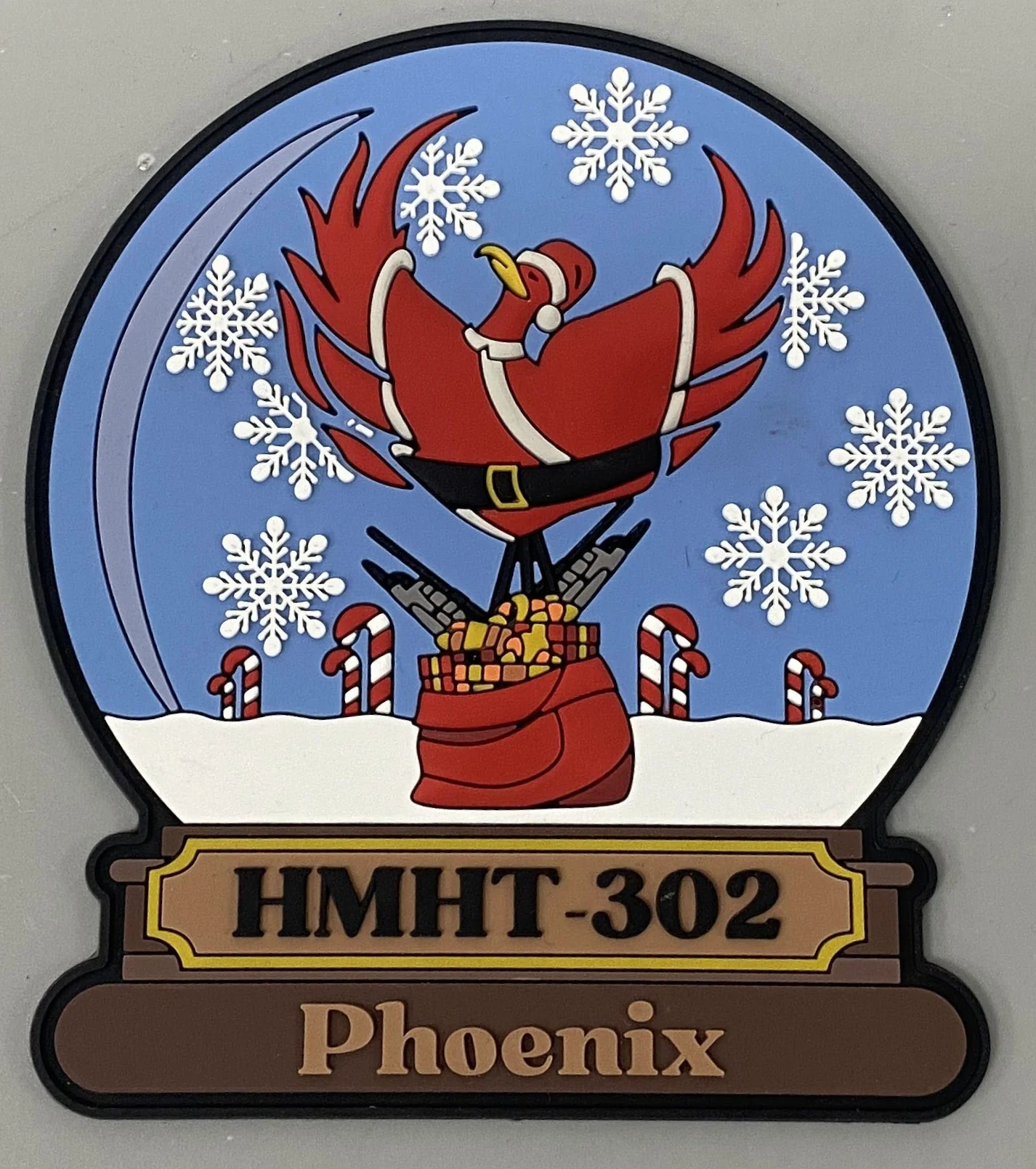 Official HMHT-302 Phoenix Christmas Patch