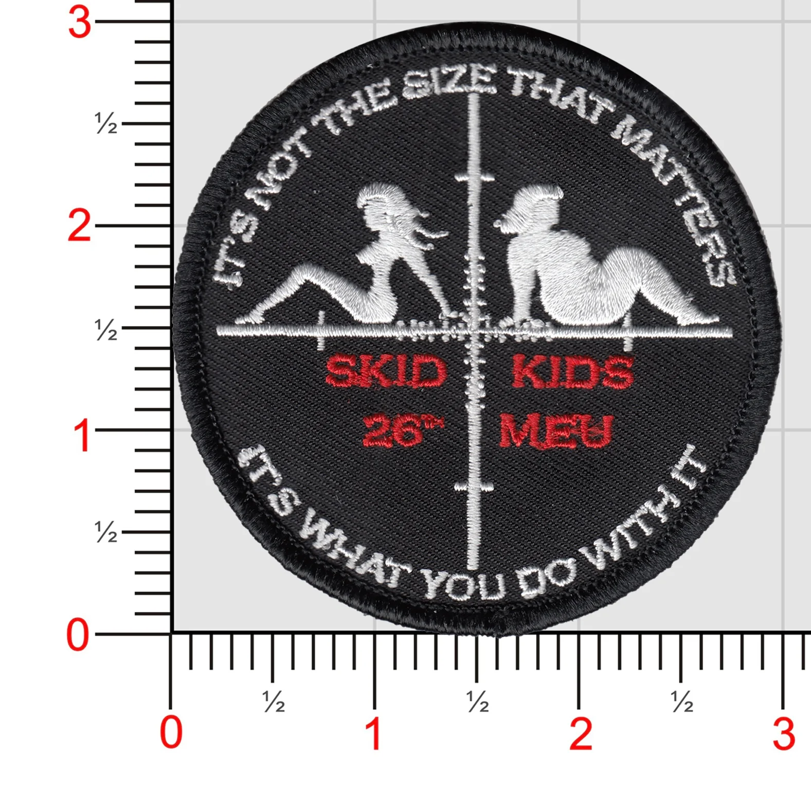 26th MEU Marine Expeditionary Unit Skid DET Patches