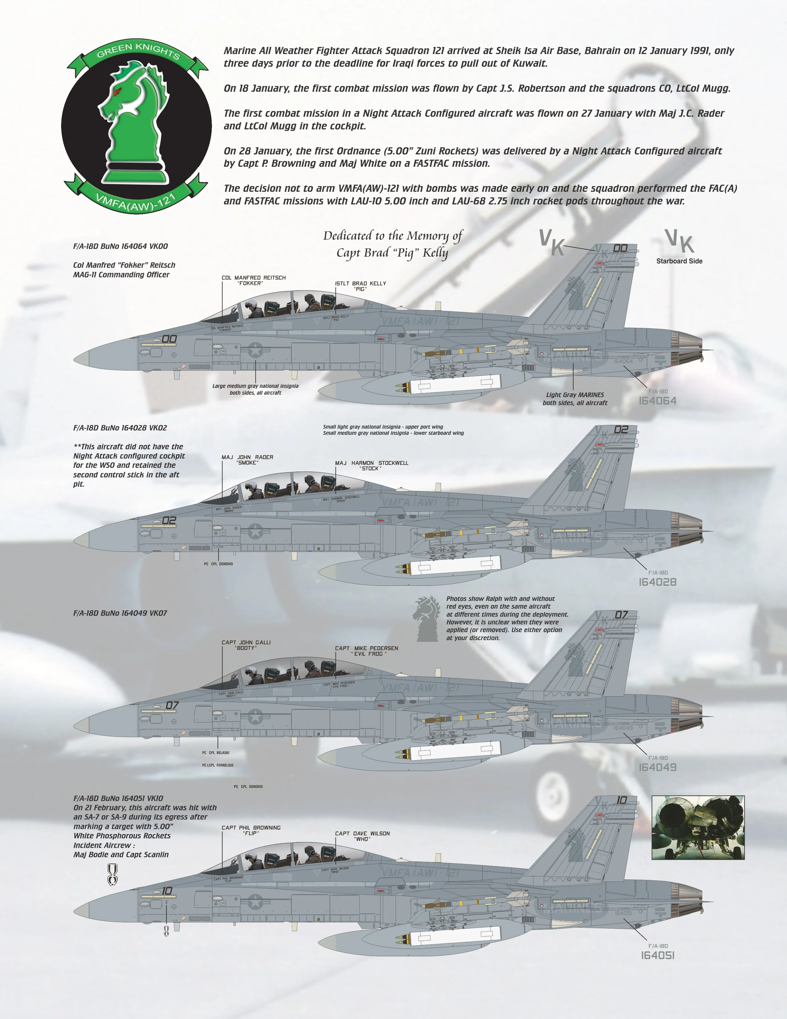 F/A-18A/C/D Hornet Swarm in Desert Storm