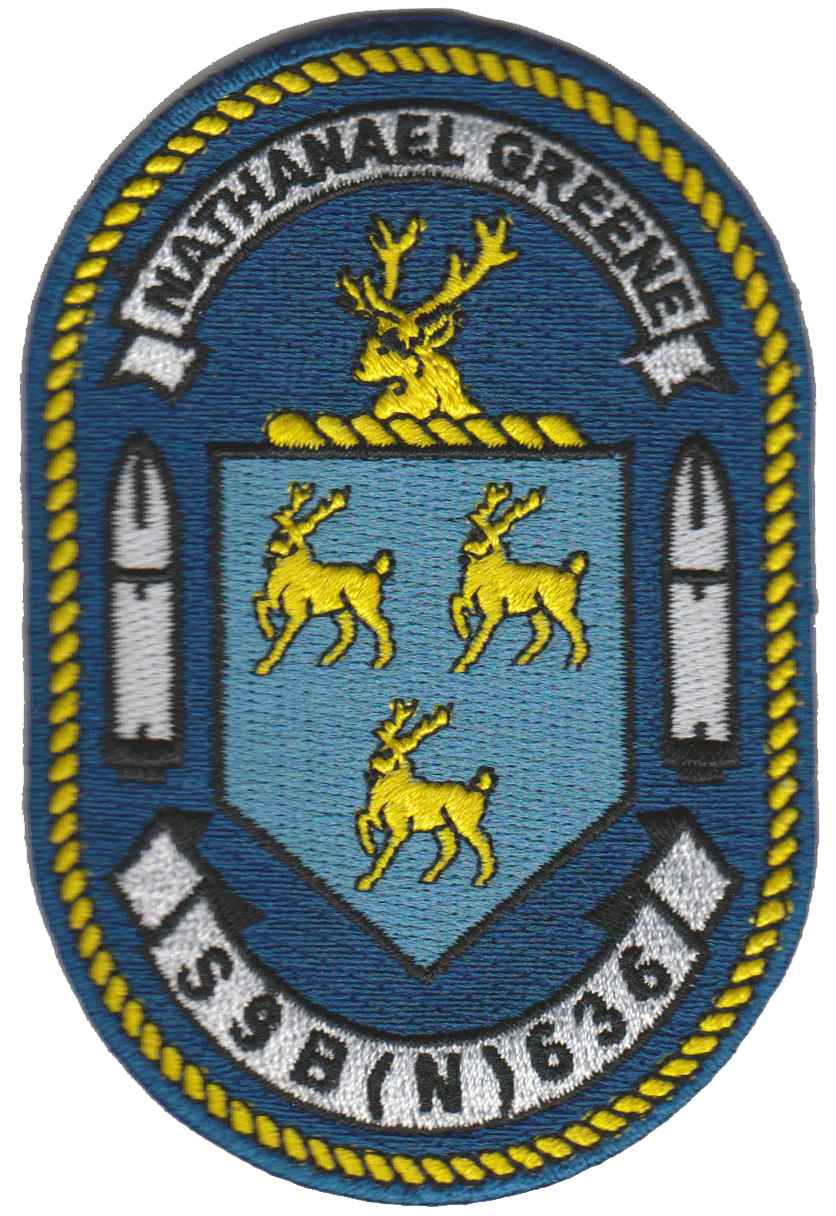USS Nathanael Greene SSBN-636 Patch