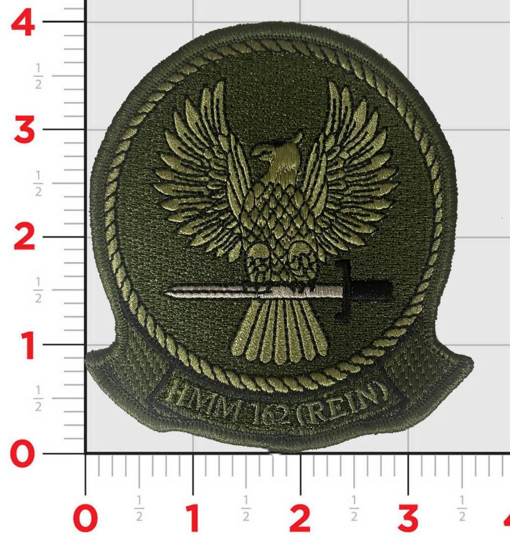 Officially Licensed USMC HMM-162-Golden Eagles Patch