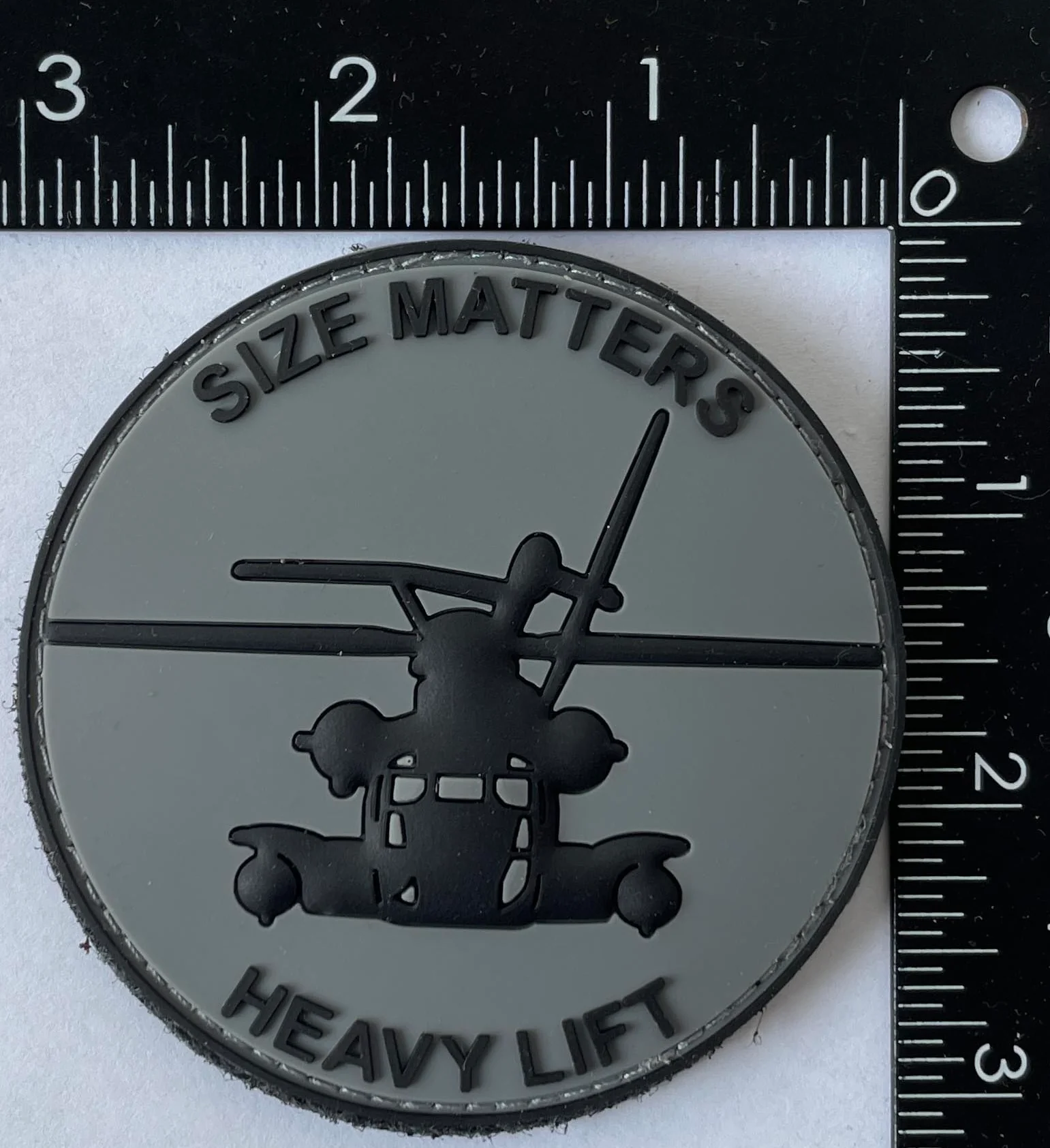 CH-53 Size Matters PVC patch