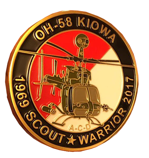 US Army OH-58 Kiowa/Warrior Commemorative Coin