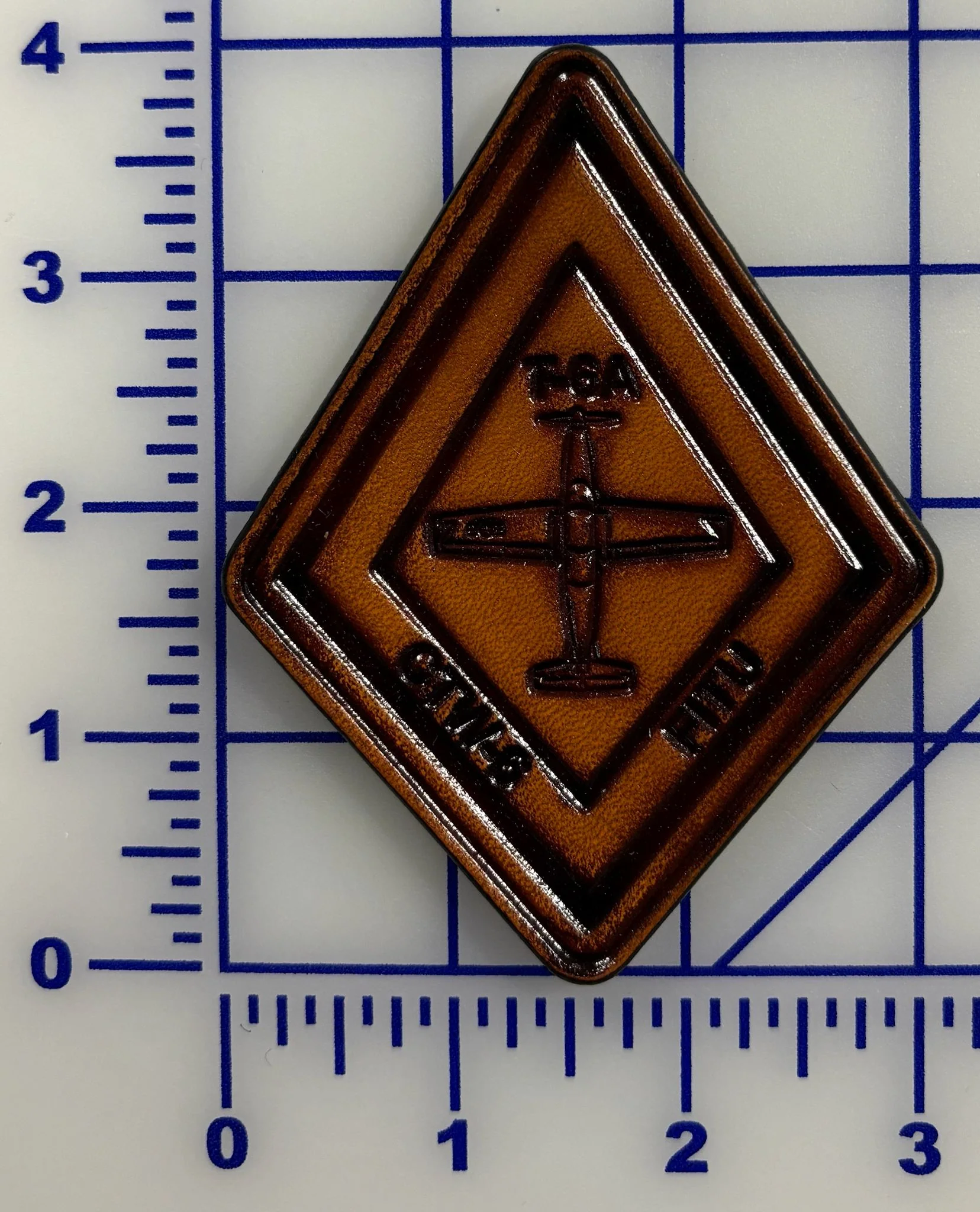 Officially Licensed Training Wing TW-6 FITU T-6A Leather Patch