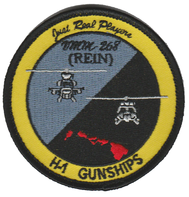 Official VMM-268 Red Dragons Skid DET Patch