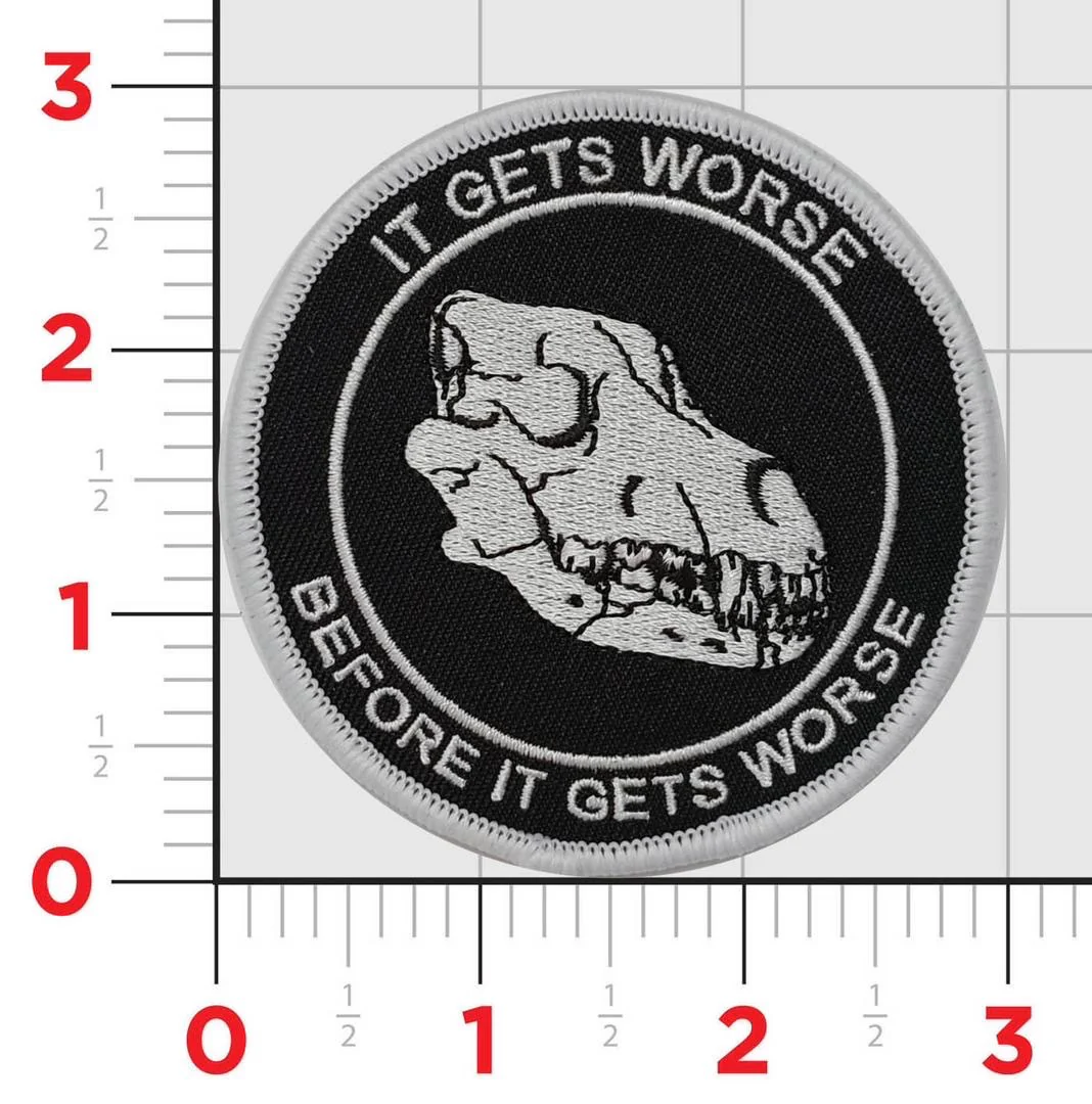 HMH-466 Wolfpack It Gets Worse Shoulder Patch
