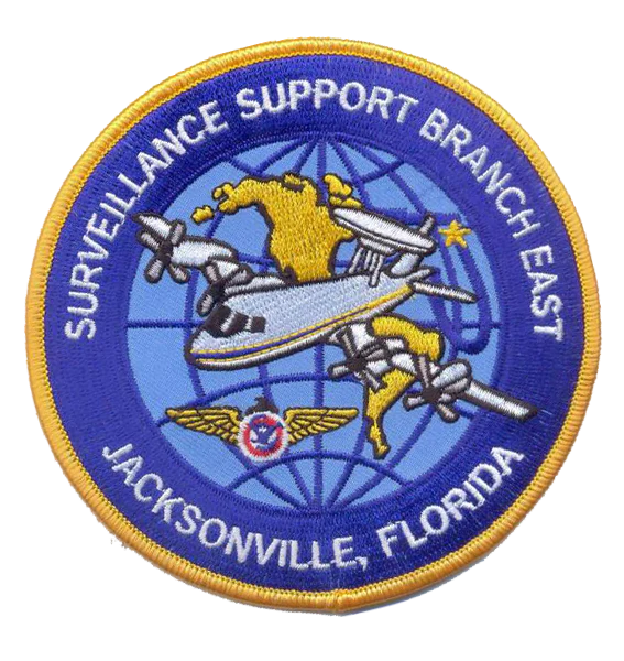 Official US Customs Jacksonville P-3 Air Branch Patch