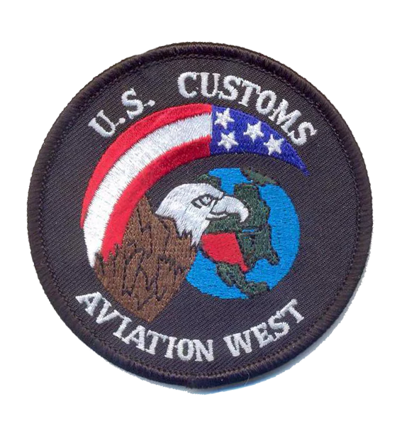 Legacy US Customs Aviation West Patch