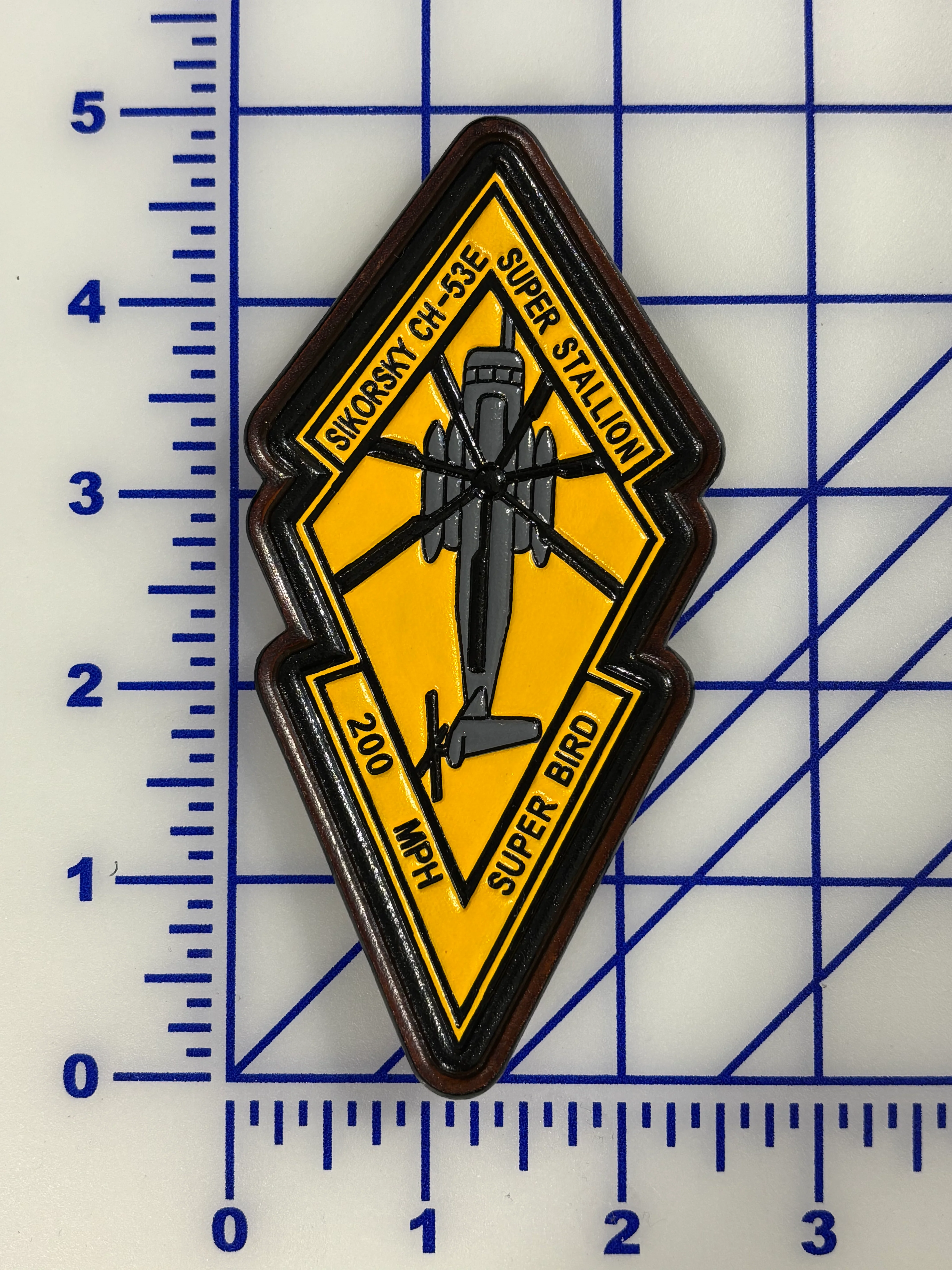 CH-53E Super Bird Leather Patches