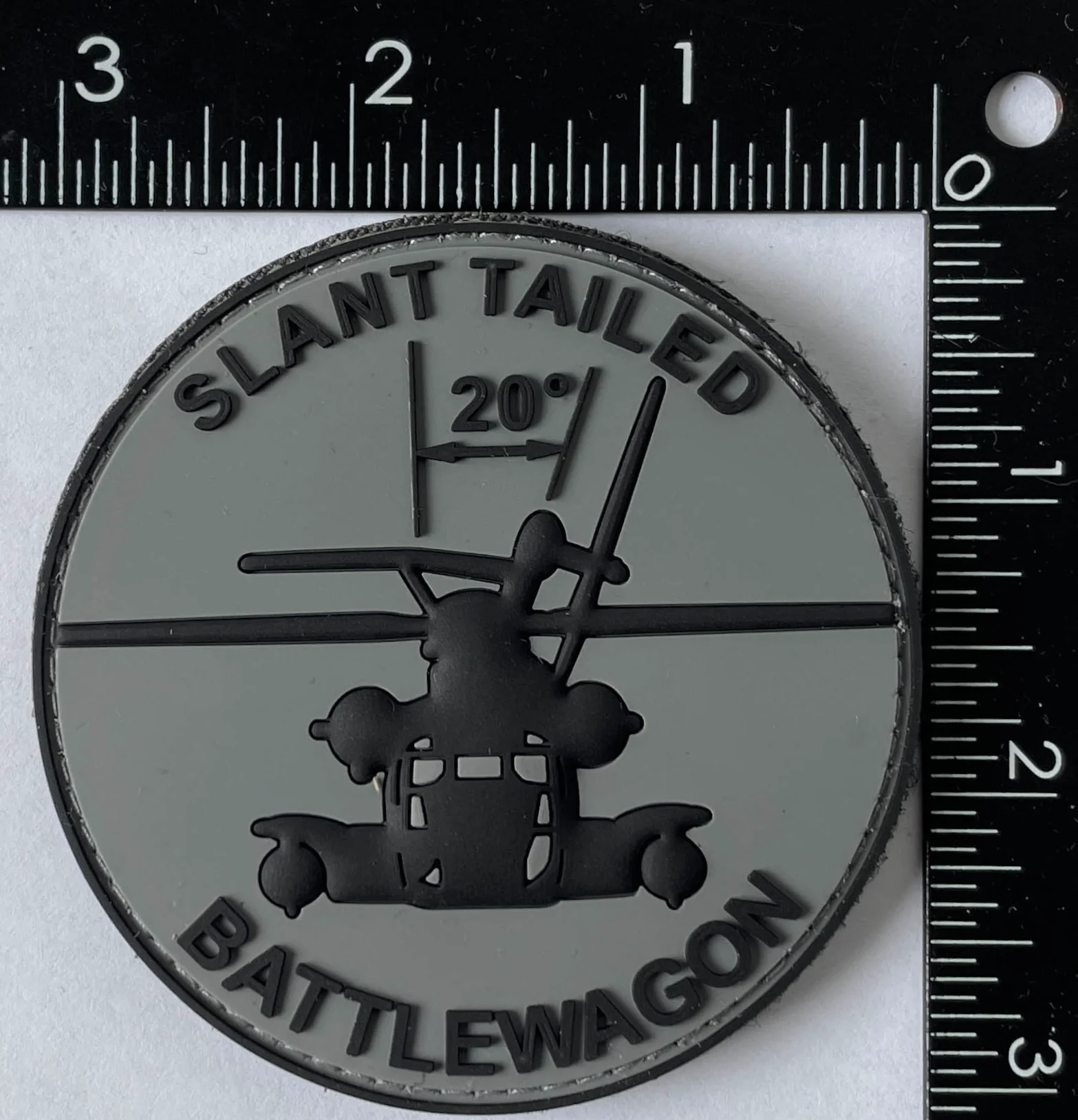 CH-53 Slant Tailed Battlewagon PVC Patch